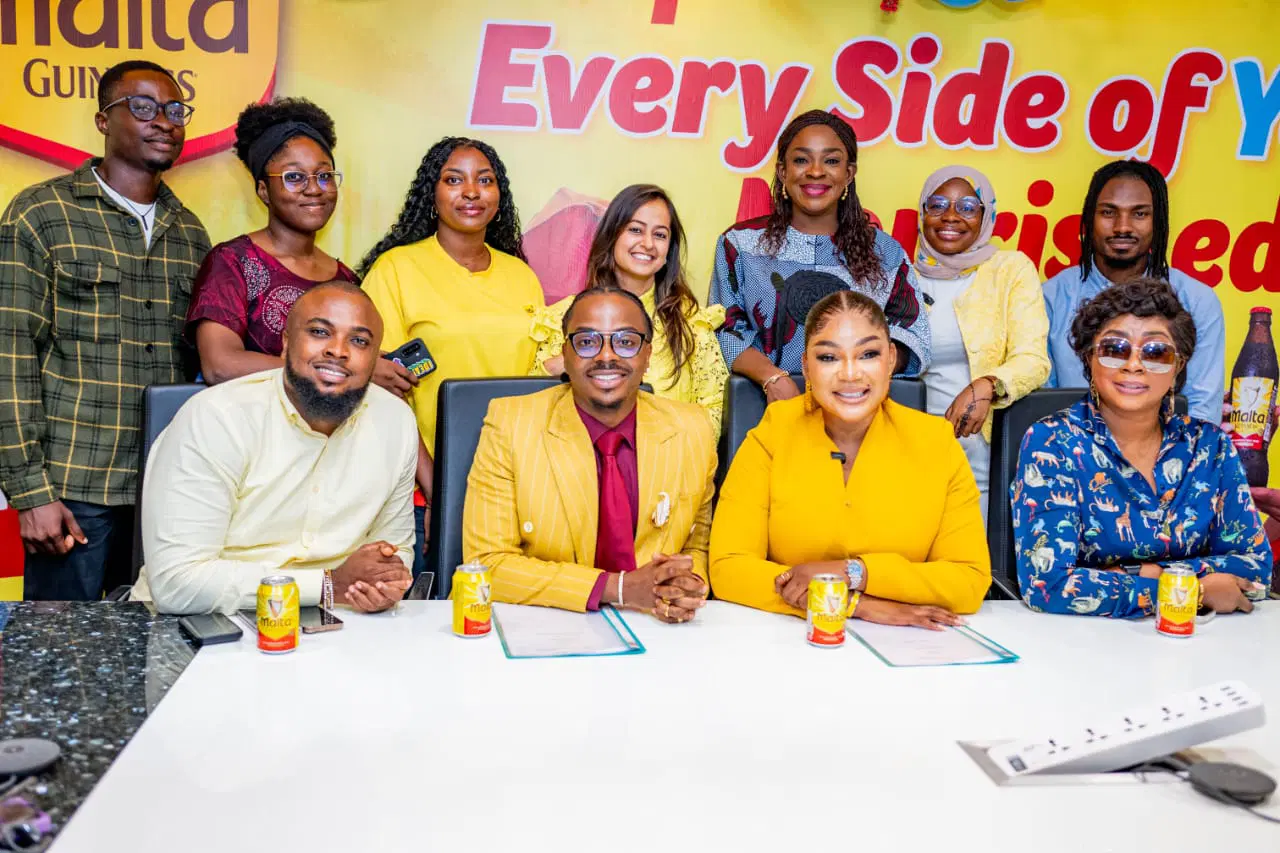 On 27 March 2026, Malta Guinness unveiled Enioluwa Adeoluwa and Rachael Okonkwo as brand ambassadors under its “Every Side of You” campaign.